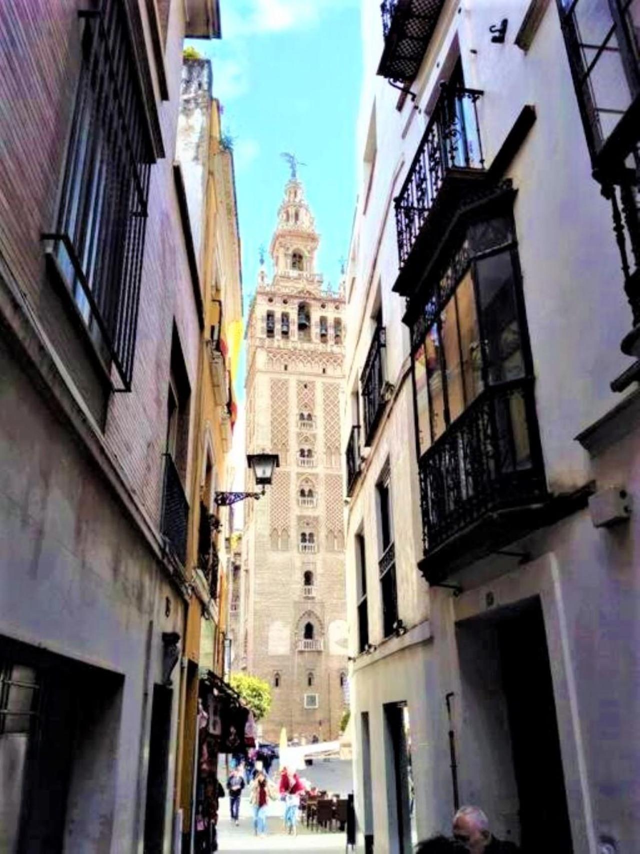 ¡En Frente De La Giralda-Catedral! Daire Sevilla Dış mekan fotoğraf